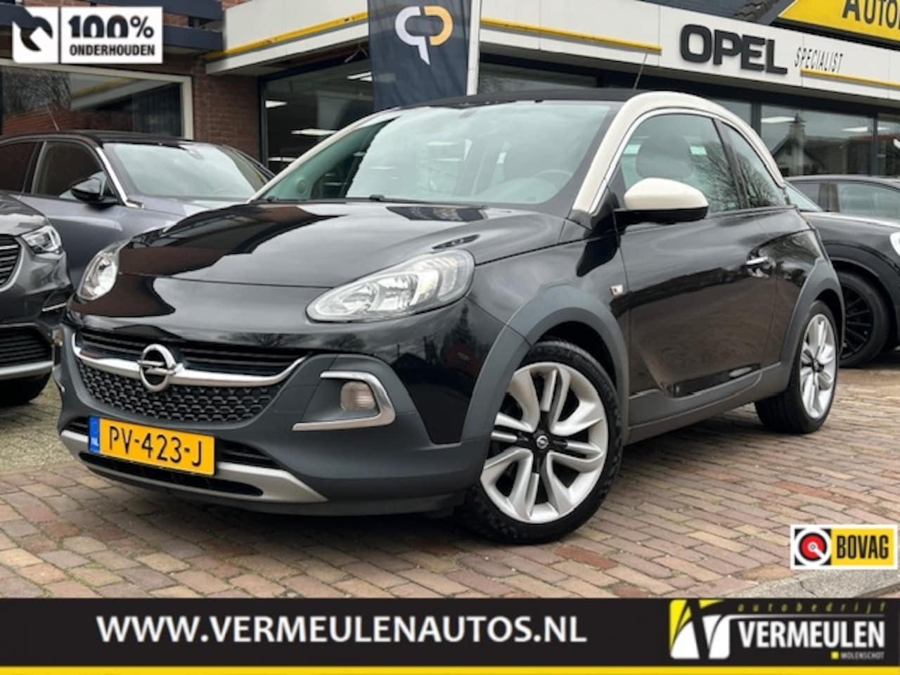 Opel ADAM - 1.0 Turbo 90PK Rocks + 17"/ Clima/ Cruise/ CarPlay/ NL auto - AutoWereld.nl