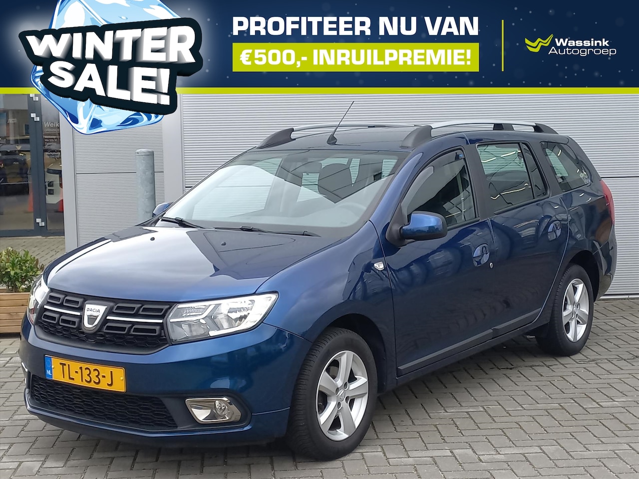 Dacia Logan MCV - 0.9 Tce 90pk SL Royaal | WINTERSALE | Airconditioning | Navigatie | Lm-velgen | Cruise con - AutoWereld.nl