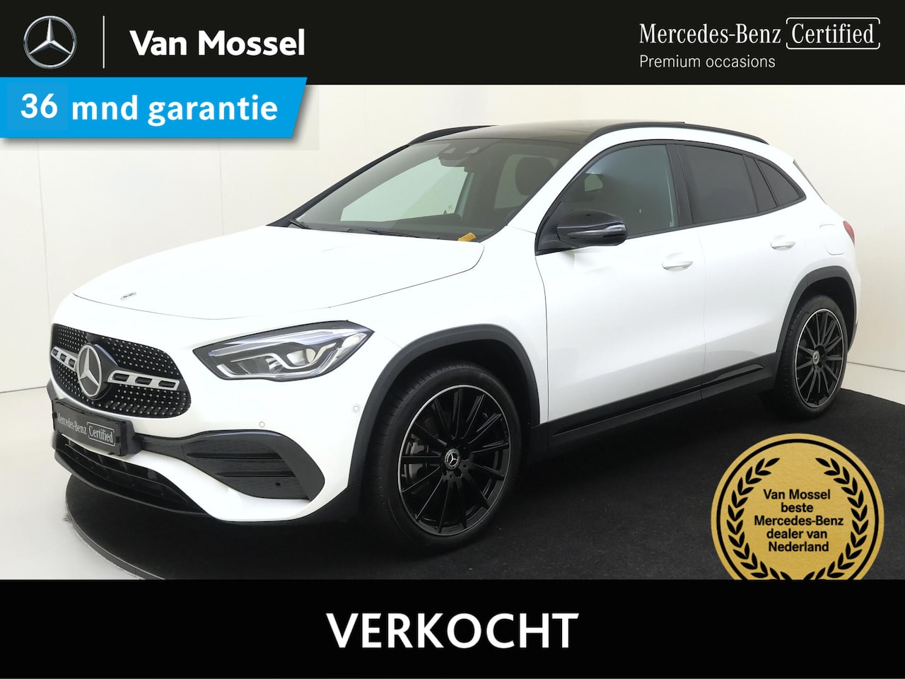 Mercedes-Benz GLA-Klasse - 250 e AMG Line Panoramadak / Parkeercamera / Sfeerverlichting / Stoelverwarming / Elektr. - AutoWereld.nl