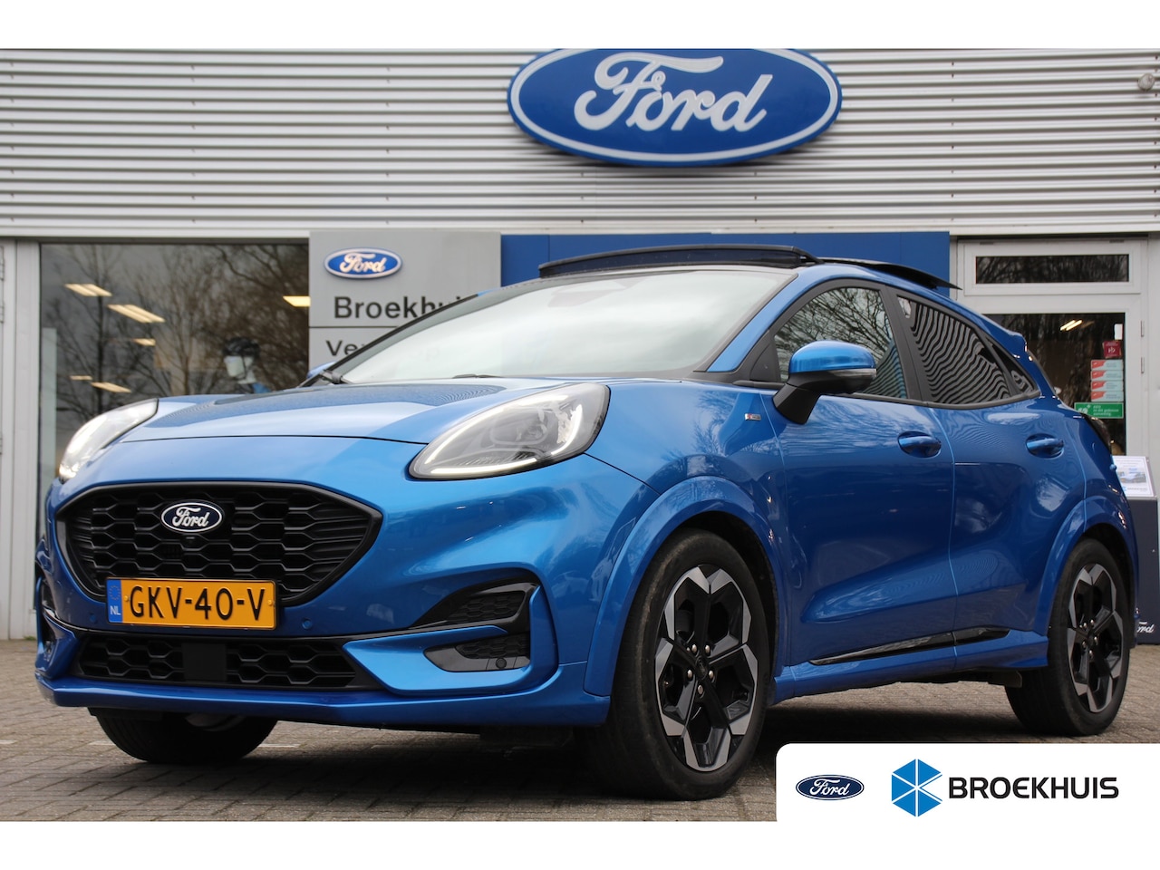 Ford Puma - 1.0EB Hybrid ST-Line X | NL-AUTO | 1E EIGENAAR! | WINTERPACK | ADAPTIVE CRUISE | DODE HOEK - AutoWereld.nl
