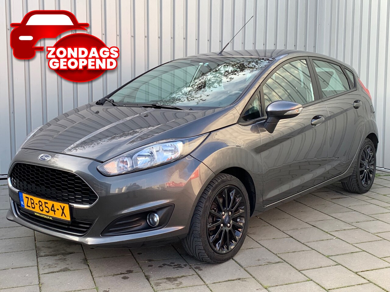 Ford Fiesta - 1.0 EcoBoost Style|Uniek|Automaat|78000KM|Airco| - AutoWereld.nl