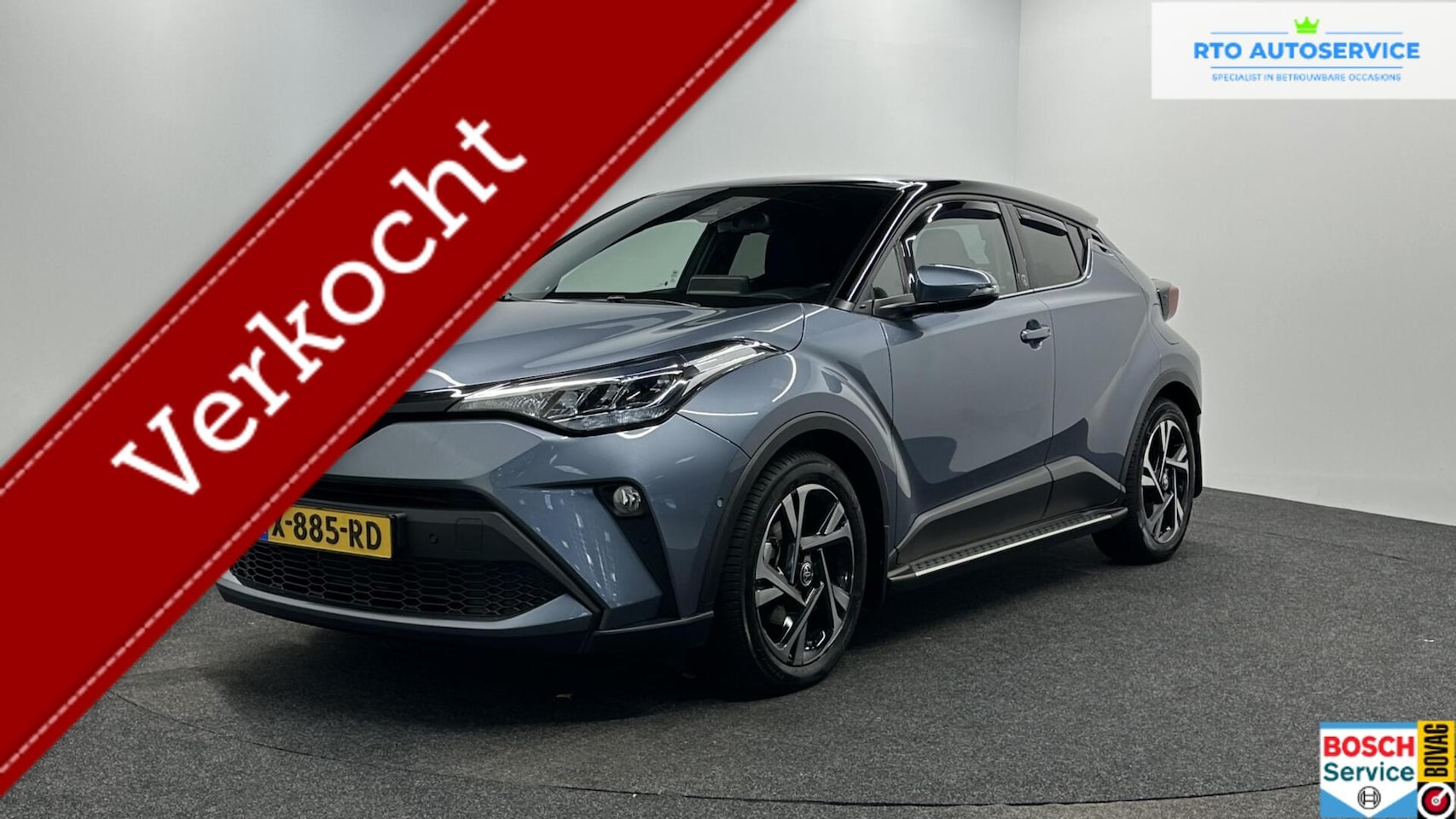 Toyota C-HR - 2.0 Hybrid Style CAMERA TREKHAAK ECC LM CARPLAY NAVI 29000 KM. - AutoWereld.nl