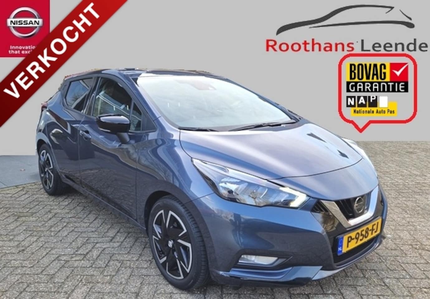 Nissan Micra - 1.0 92PK IG-Turbo N-Design - Android Auto & Apple CarPlay - AutoWereld.nl