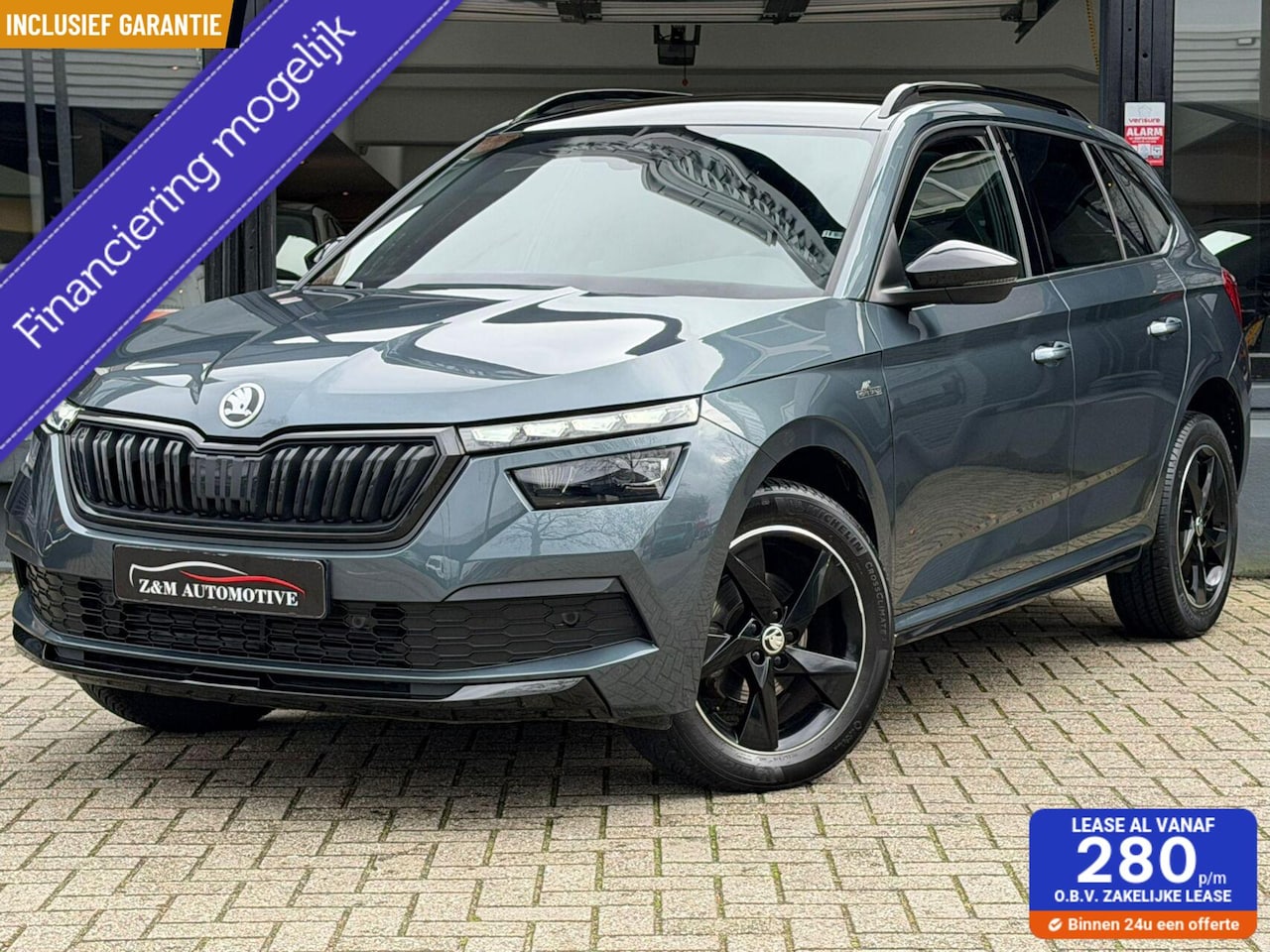 Skoda Kamiq - 1.0 TSI Monte-Carlo 7-DSG Pano*Led*Virtuel*ACC*Lane* - AutoWereld.nl