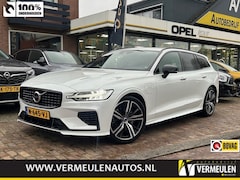 Volvo V60 - T6 Plug-in Hybrid 340PK AWD R-Design Automaat + 19"/ Navi/ Clima/ Leder/ CarPlay/ Ad.Cruis