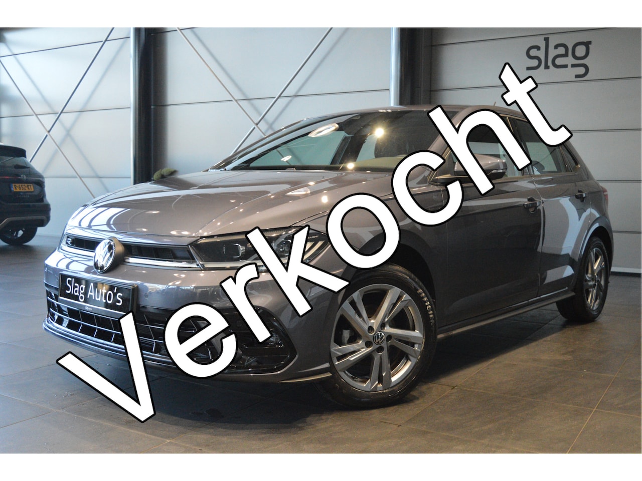 Volkswagen Polo - 1.0 TSI 2X R-LINE navi clima camera led pdc 95 pk !! - AutoWereld.nl