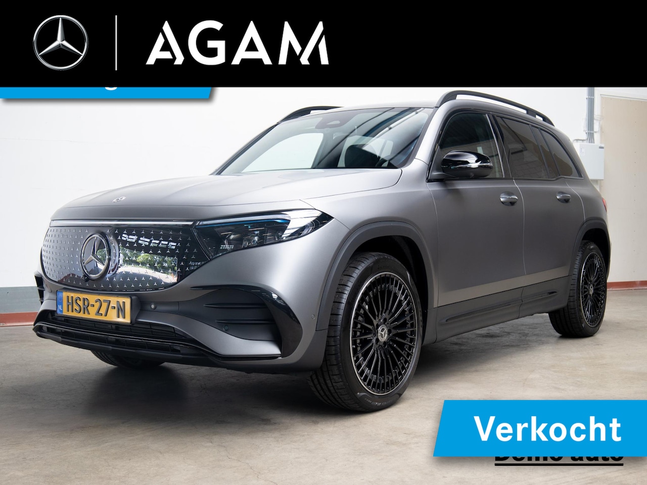 Mercedes-Benz EQB - 250+ AMG Line 7p. 71 kWh Panorama dak - AutoWereld.nl