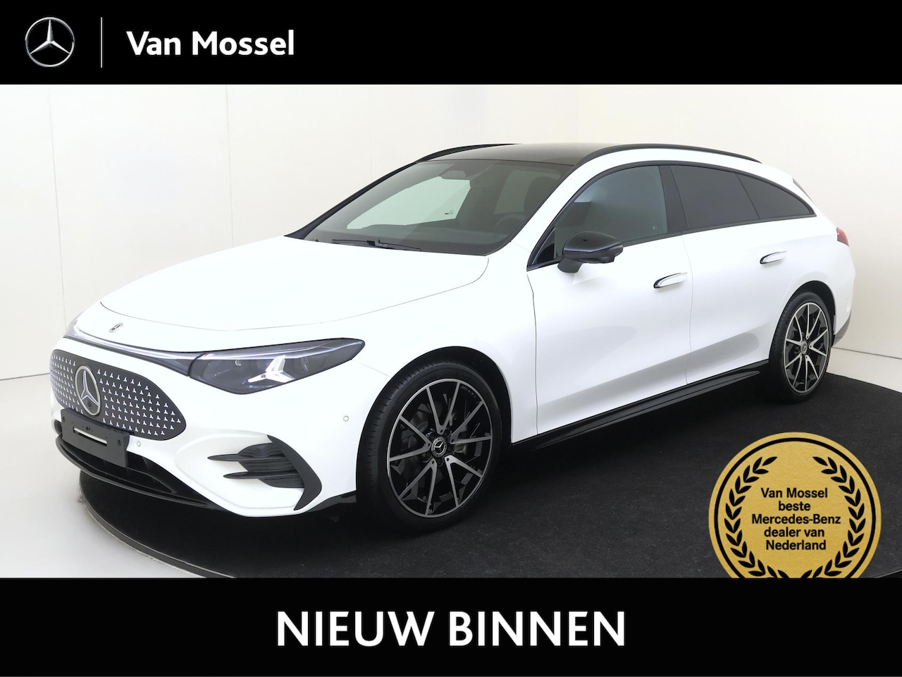 Mercedes-Benz CLA-klasse Shooting Brake - 250+ Business Solution AMG 85 kWh Premium - Nightpakket - Superscreen - Elektrische Stoele - AutoWereld.nl