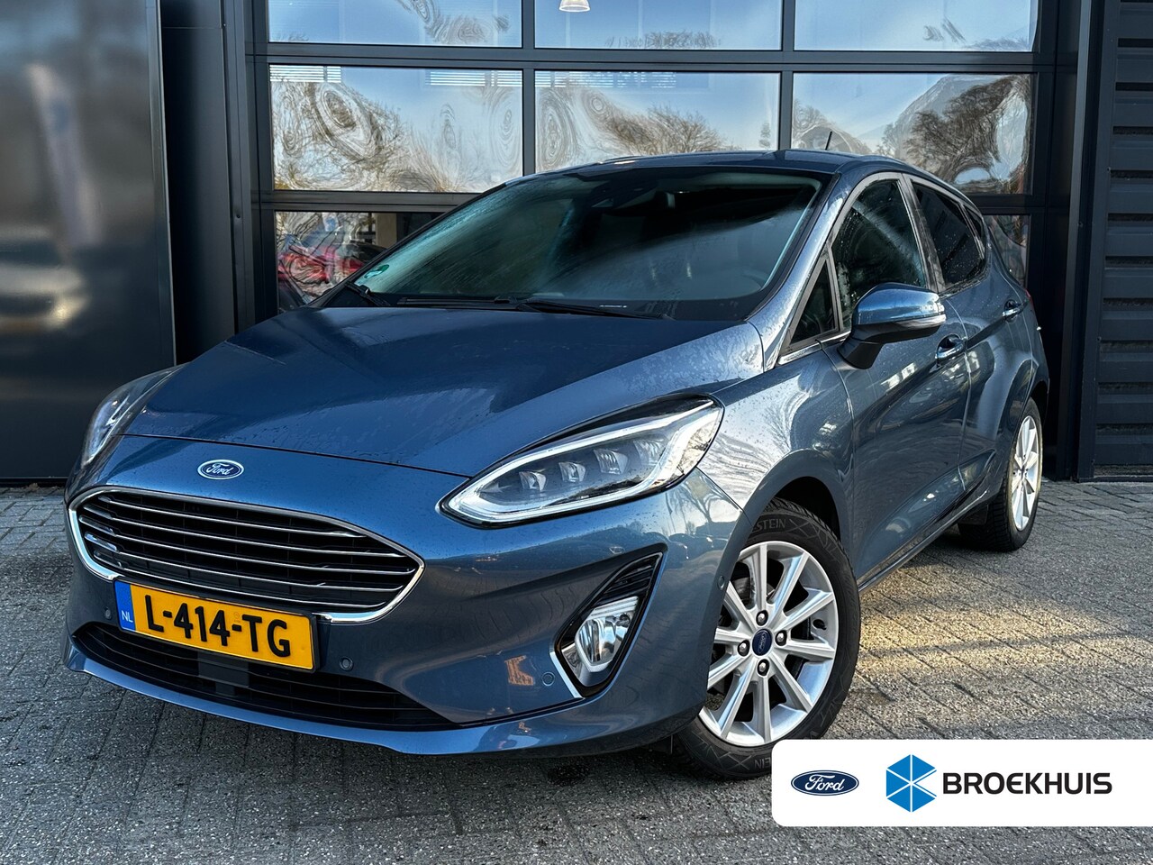 Ford Fiesta - 1.0 95 PK Titanium X | ADAPTIEVE CRUISE CONTROL| STUUR, STOEL EN VOORRUITVERWARMING| NAVIG - AutoWereld.nl