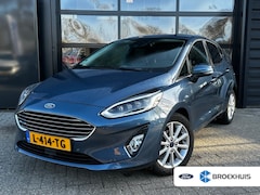 Ford Fiesta - 1.0 95 PK Titanium X | ADAPTIEVE CRUISE CONTROL| STUUR, STOEL EN VOORRUITVERWARMING| NAVIG