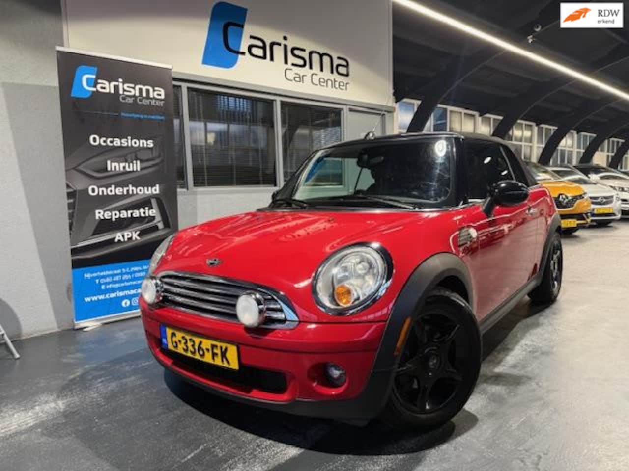MINI Cabrio - Mini 1.6 Cooper Cruise|Airco|Leder - AutoWereld.nl