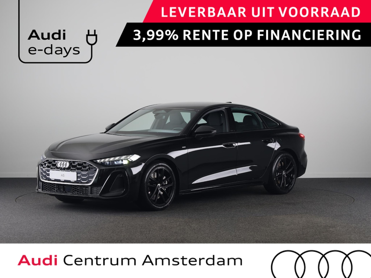 Audi A5 Limousine - S edition 2.0 TFSI e 299 PK | Techniekpakket | Optiekpakket zwart plus | 19'' velgen zwart - AutoWereld.nl