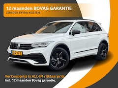Volkswagen Tiguan - 1.4 TSI eHYBRID R-LINE PANODAK/IQ-LED/ACC/TREKHAAK/BLACKLINE/FULL OPTIONS