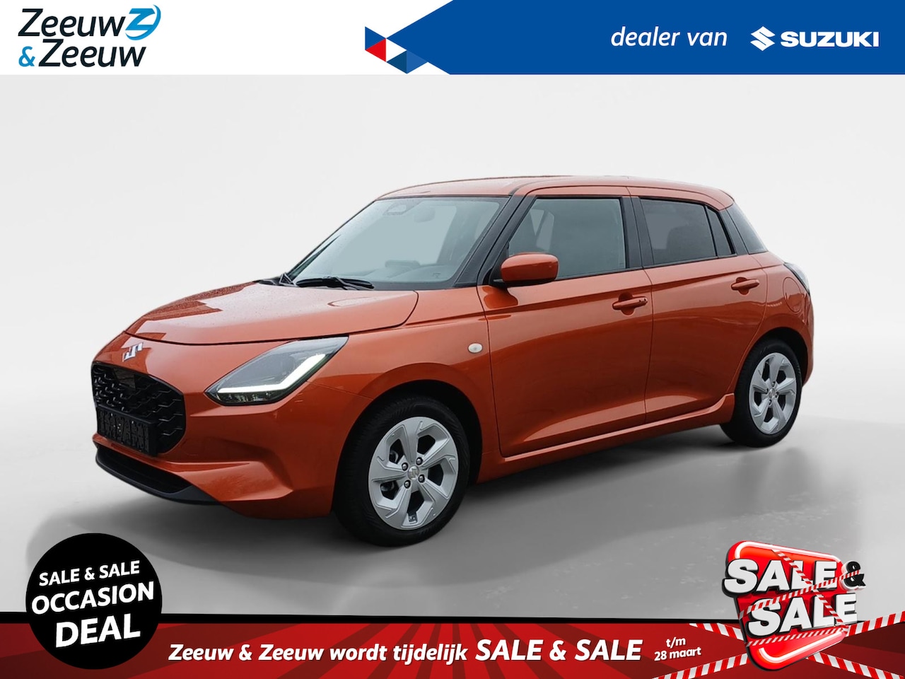 Suzuki Swift - 1.2 Select Smart Hybrid | GARANTIE 2035 | LM Velgen | Stoelverwarming | Camera | Navigatie - AutoWereld.nl