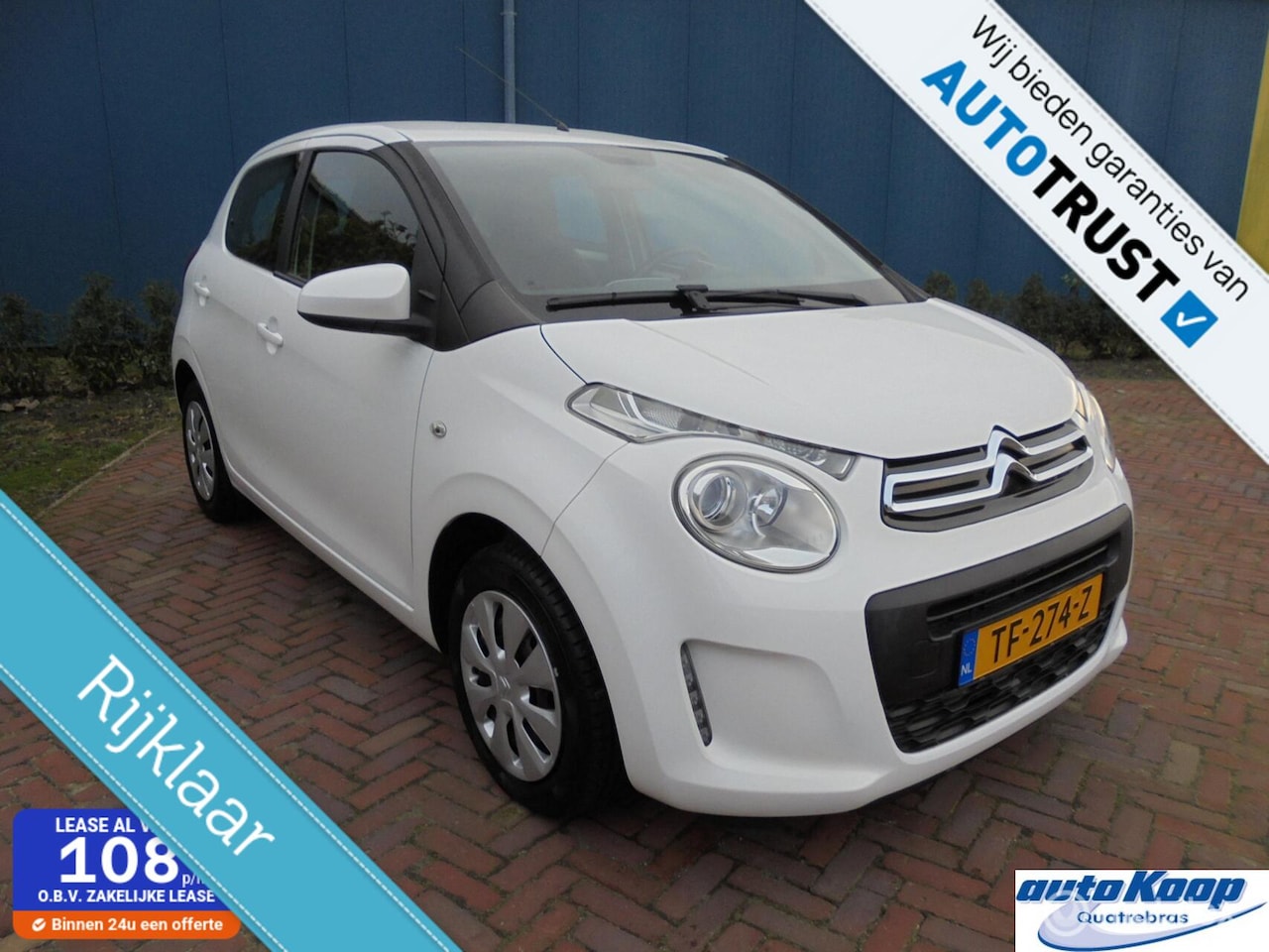 Citroën C1 - 1.0 VTi Airscape Feel 1.0 VTi Airscape Feel - AutoWereld.nl