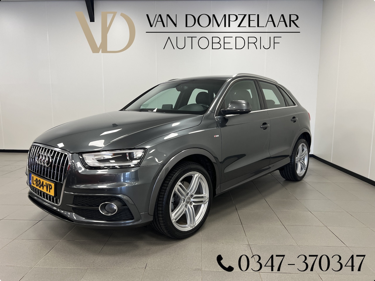 Audi Q3 - 2.0 TFSI 170PK AUTOMAAT / QUATTRO Pro Line S-LINE / NAVI / H.LEDER / - AutoWereld.nl