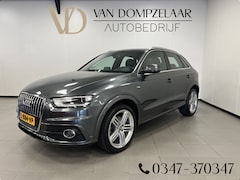 Audi Q3 - 2.0 TFSI 170PK AUTOMAAT / QUATTRO Pro Line S-LINE / NAVI / H.LEDER /