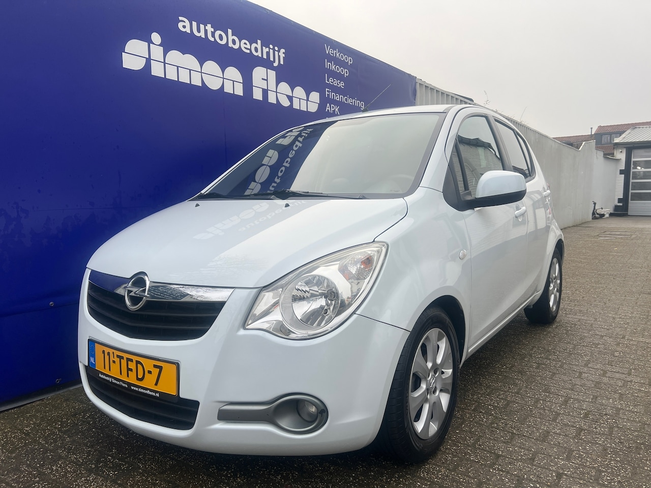 Opel Agila - 1.2 Enjoy*LAGE KM STAND* - AutoWereld.nl