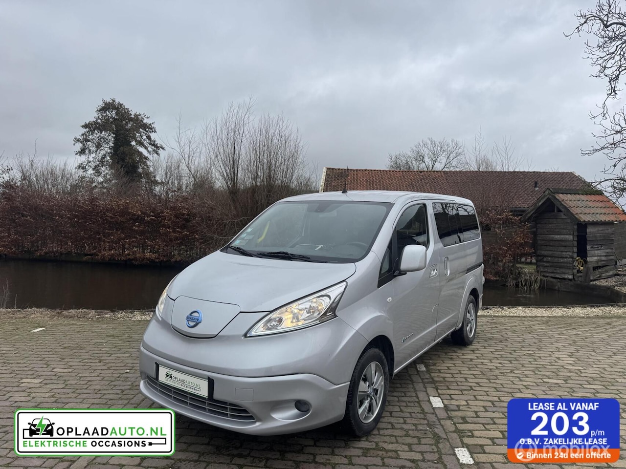 Nissan e-NV200 Evalia - 40 kWh | Rolstoelbus | luchtvering - AutoWereld.nl