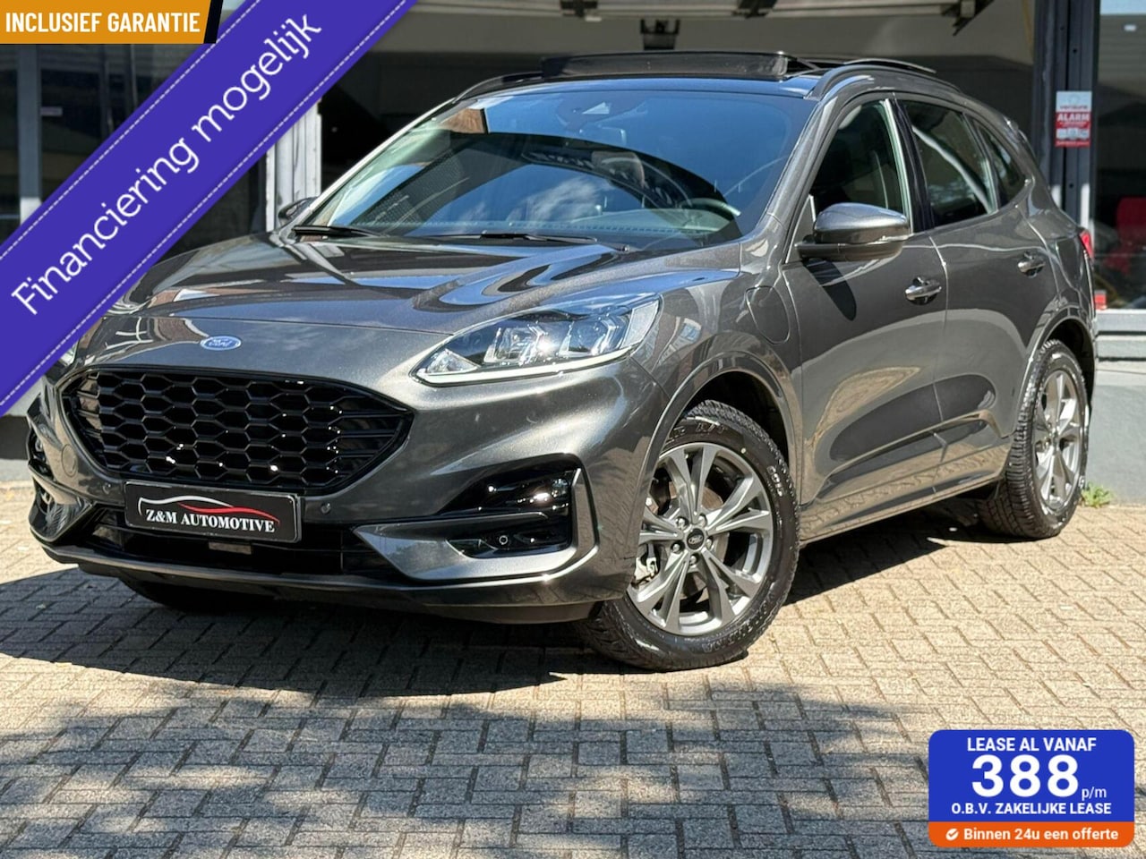 Ford Kuga - 2.5 PHEV ST-Line Aut*Pano*Navi*Leder*Led*Car-Play - AutoWereld.nl