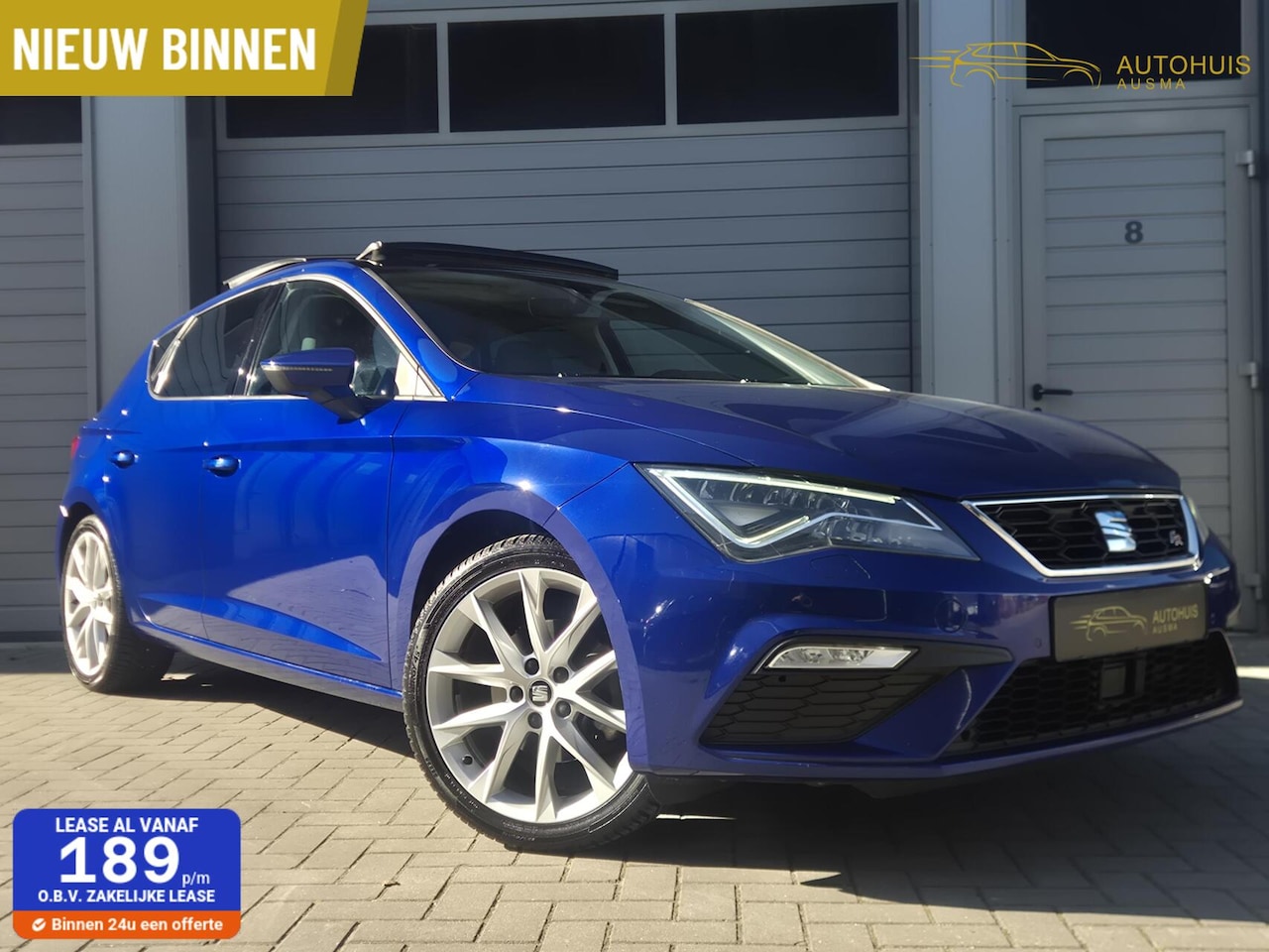 SEAT Leon - 1.4 EcoTSI FR Pano/Led/Sound/Sfeer/Cruise/Carplay/ - AutoWereld.nl