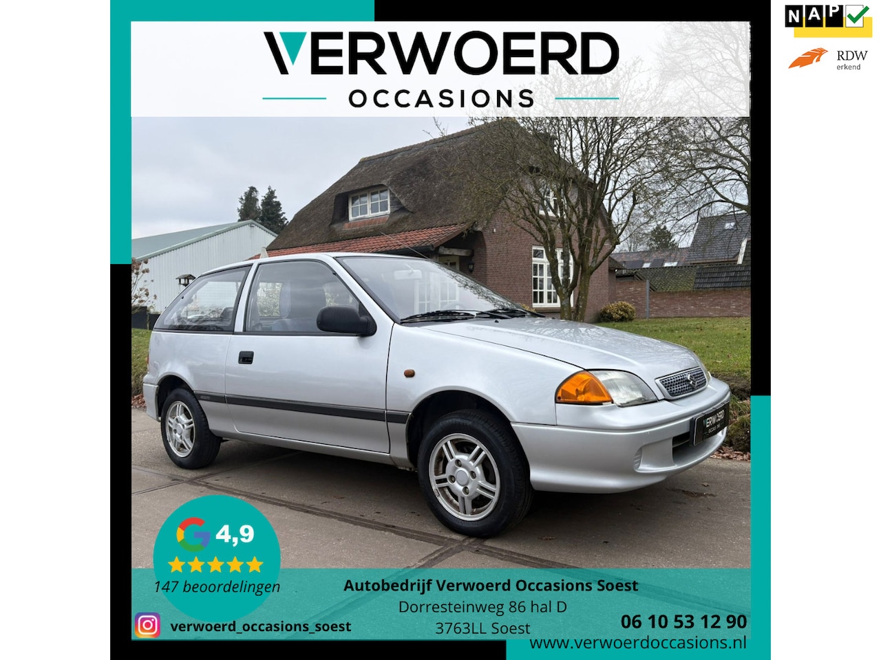 Suzuki Swift - Suzuki Swift 1.0 Eco|54.595 LAGE KM STAND|BOEKJES|NAP|NL-AUTO|2 KEYS|RADIO - AutoWereld.nl