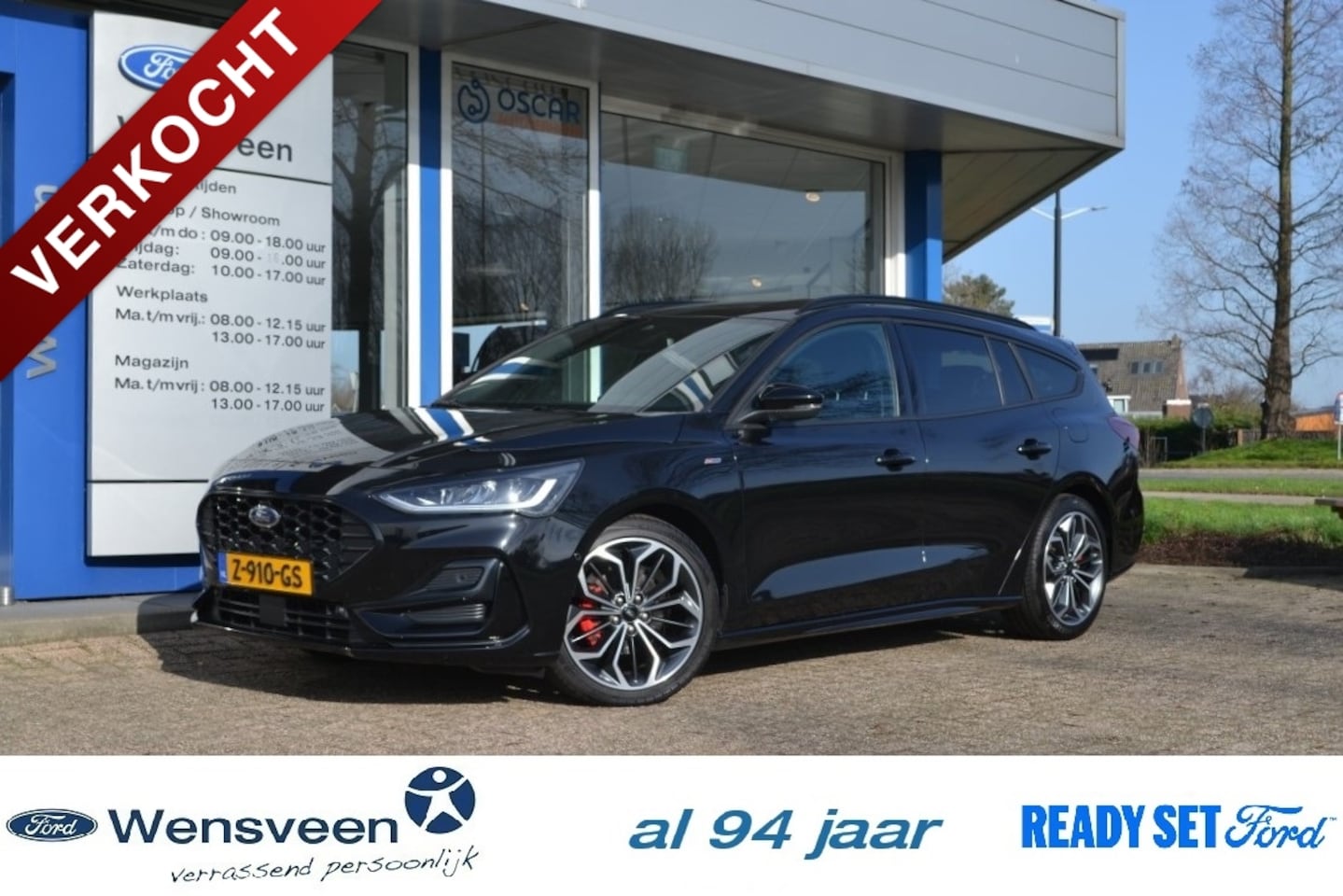 Ford Focus Wagon - 1.0T 155pk ECOBOOST Hybrid ST-Line X AUT | veel extra's - AutoWereld.nl