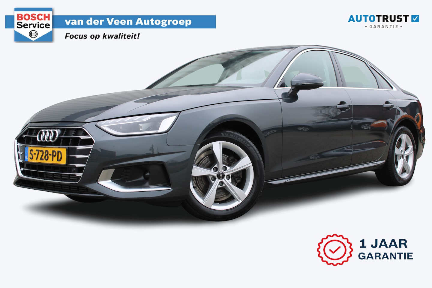 Audi A4 Limousine - 35 TFSI Advanced Edition | Incl. 12 maanden garantie | Automaat | Apple CarPlay | Cruise c - AutoWereld.nl