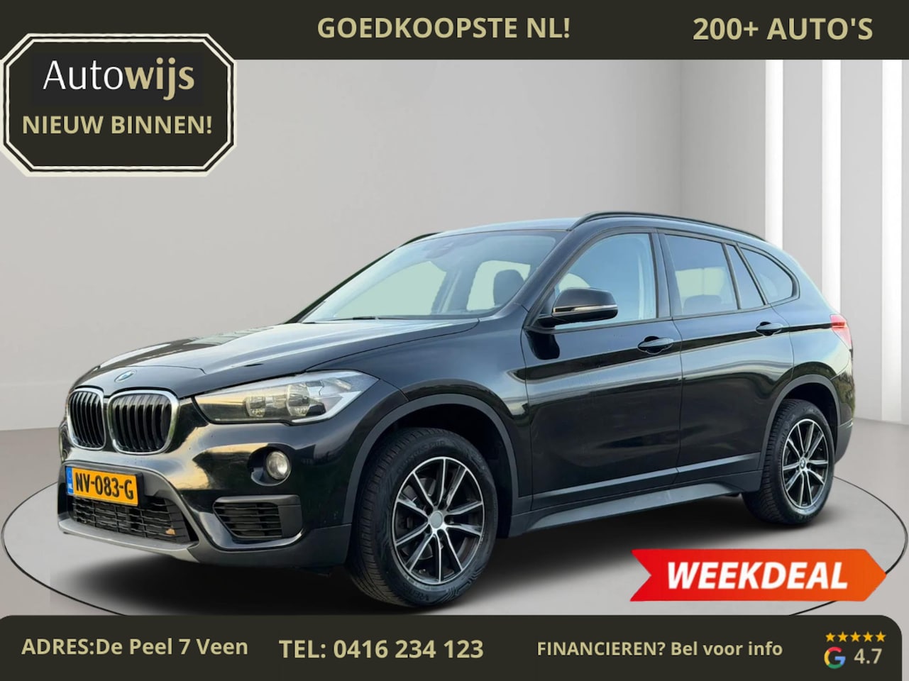 BMW X1 - SDrive18i Centennial High Executive|AUT|NAVI|STOELVERW|CLIMA - AutoWereld.nl