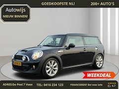 MINI Clubman - 1.6 Cooper S Chili|NL AUTO|LEDER|PANO|NAVI|184PK|XENON