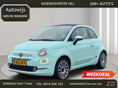 Fiat 500 C - 1.2 Lounge|Facelift|LED|Navi|Airco|Cabrio