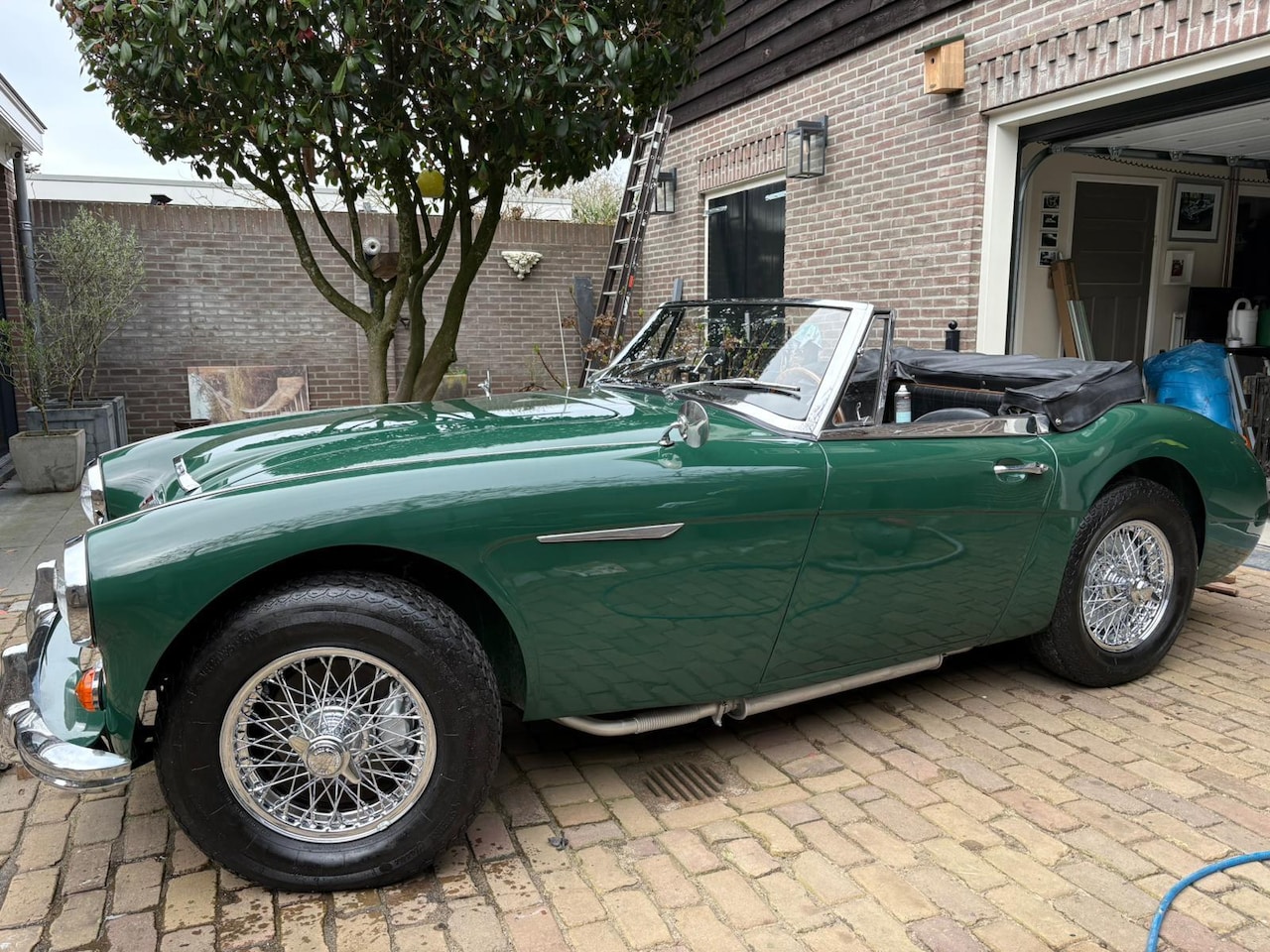 Austin Healey - BJ8 serie 2/ chroomspaakwielen/ overdrive - AutoWereld.nl