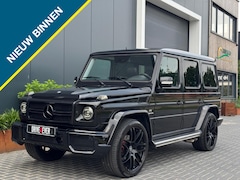 Mercedes-Benz G-klasse - AMG 55 K. St.Wagon 477pk FULL YOUNGTIMER SCHUIFDAK NAVI TREKHAAK