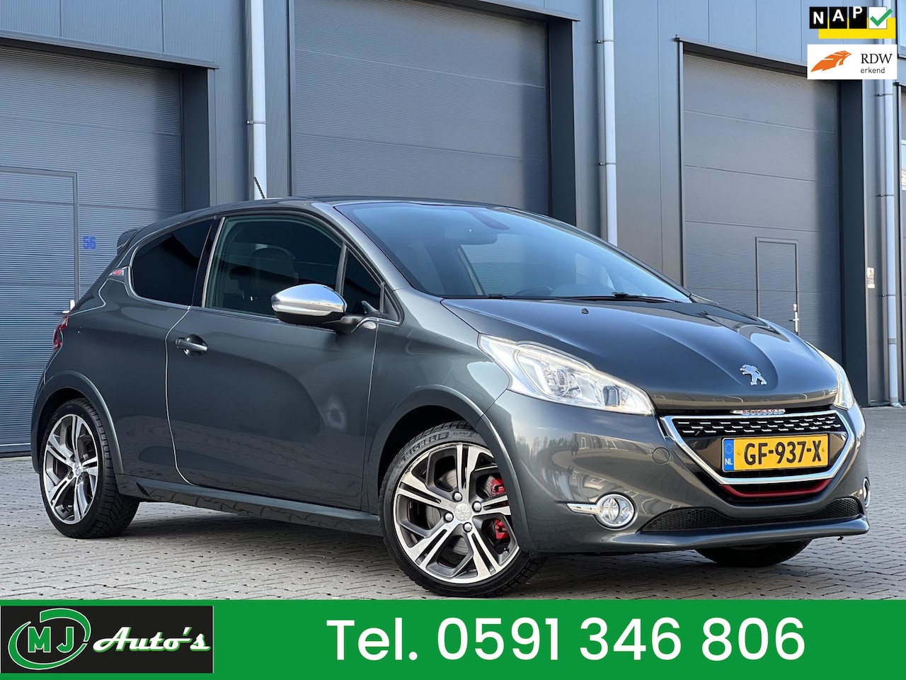 Peugeot 208 - 1.6 THP GTI BJ015 LEDER LMV 225PK! - AutoWereld.nl