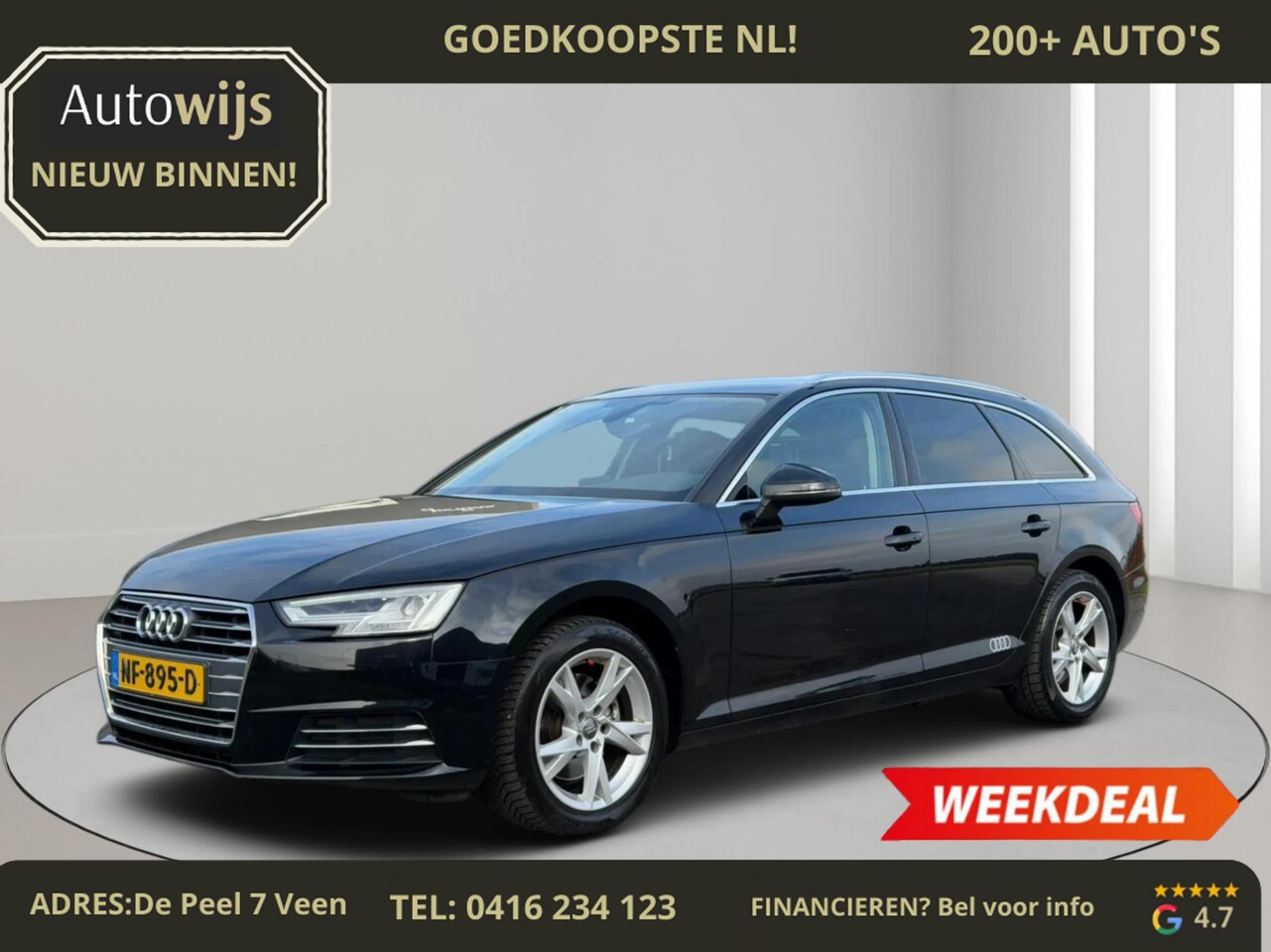 Audi A4 Avant - 1.4 TFSI Lease Edition|NAVI|AUT|LED|Keyless|Clima - AutoWereld.nl