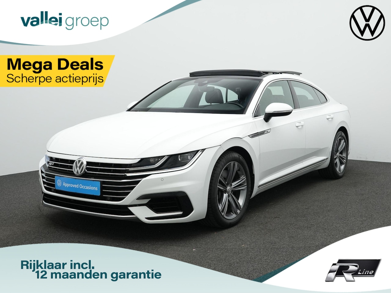 Volkswagen Arteon - 2.0 TSI 272 pk DSG 4Motion Business R / R-Line | Panoramadak | Trekhaak | Adaptief onderst - AutoWereld.nl