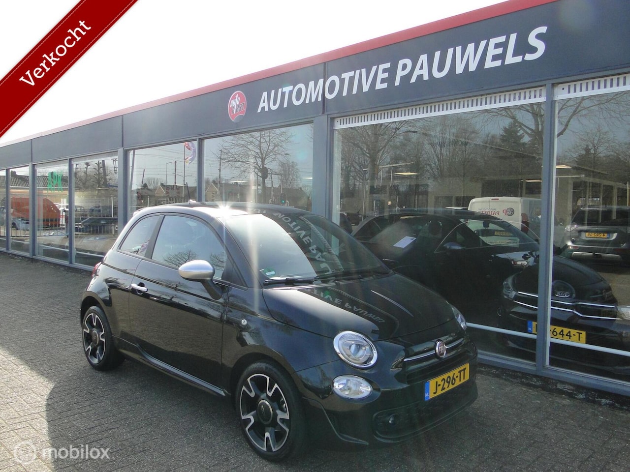 Fiat 500 - 1.0 Hybrid Rockstar 1.0 Hybrid Rockstar, handgeschakeld, 2020, 43201 km - AutoWereld.nl
