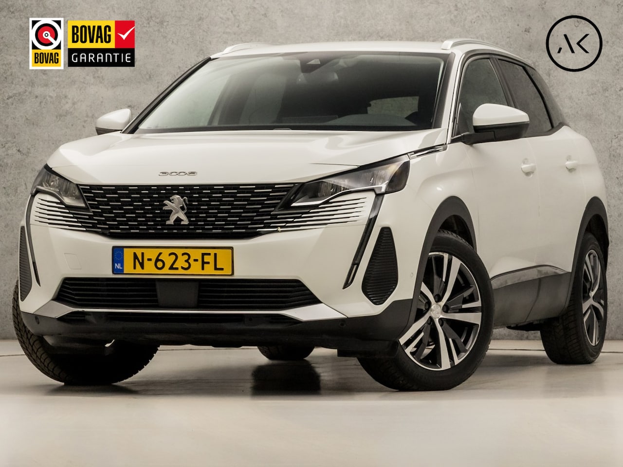 Peugeot 3008 - 1.2 PureTech Allure Sport Automaat (APPLE CARPLAY, PARELMOER, GROOT NAVI, 360 CAMERA, GETI - AutoWereld.nl
