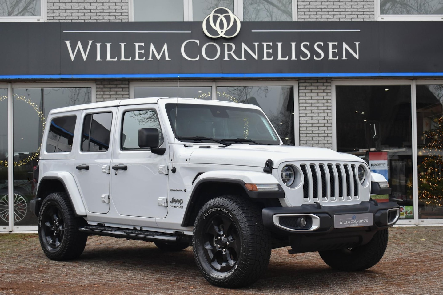 Jeep Wrangler Unlimited - 3.6 Sahara Navi Leder Stoelverwarming Apine - AutoWereld.nl