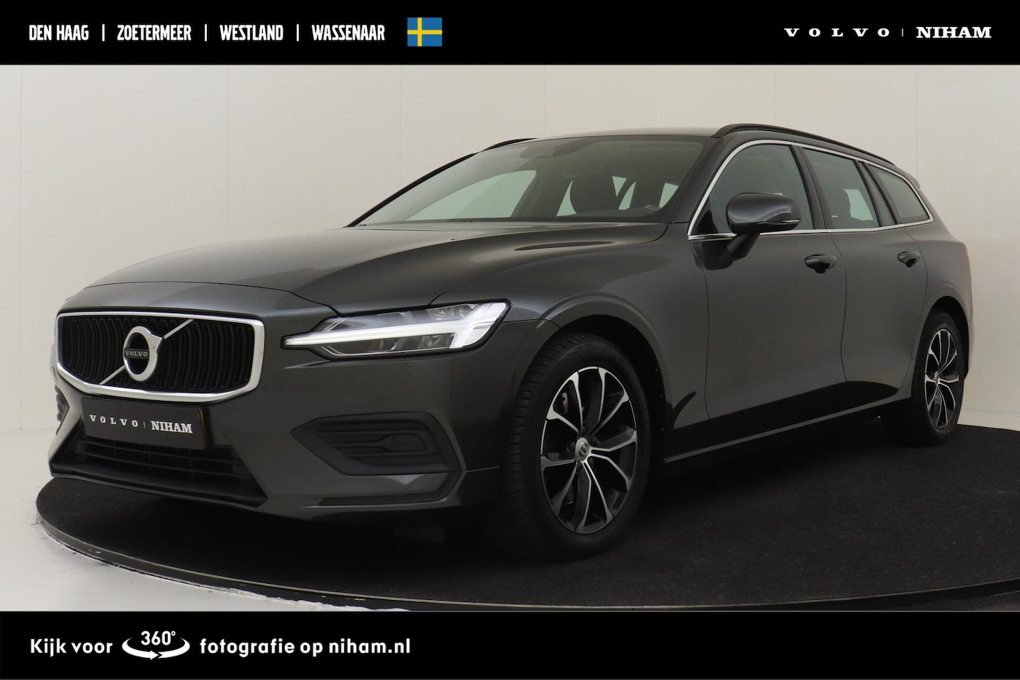 Volvo V60 - B3 (M-HYBRID) AUT. MOMENTUM BUSINESS -KEYLESS|CARPLAY|CAMERA|ADAP.CRUISE|17" - AutoWereld.nl