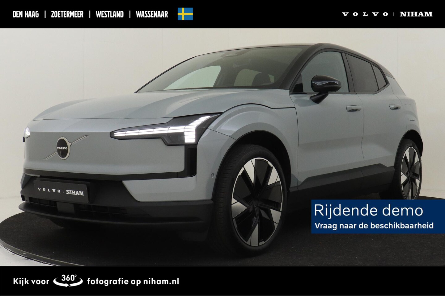 Volvo EX30 - SINGLE MOTOR EXTENDED RANGE ULTRA 69 kWh -PANO.DAK|HARMAN/KARDON|POWER-SEATS|360°CAM|AUT.I - AutoWereld.nl