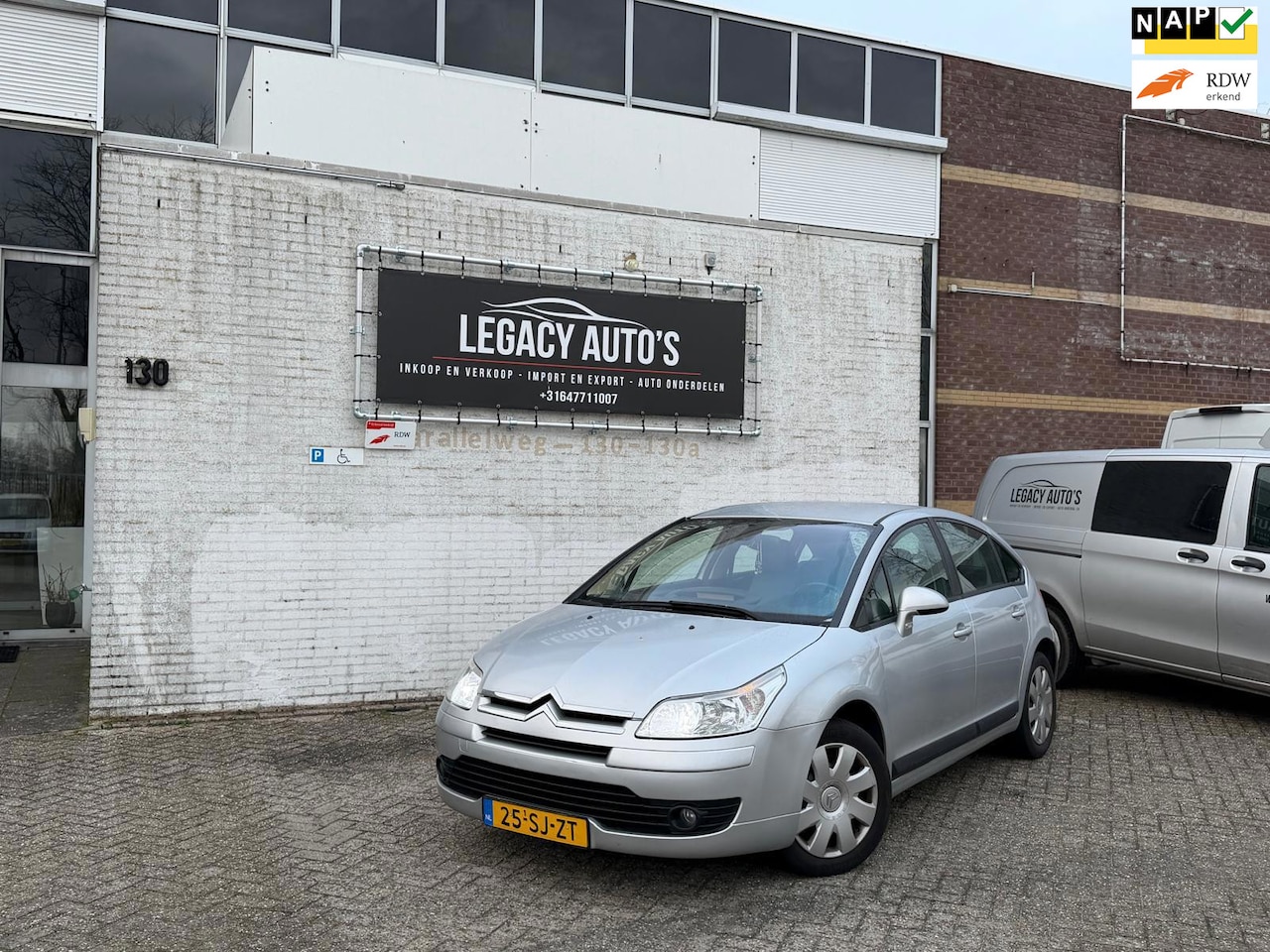 Citroën C4 - 1.6-16V Ligne Ambiance - AUTOMAAT - ACHTERUITRIJ CAMERA - RIJDT & SCHAKELT GOED! - AutoWereld.nl