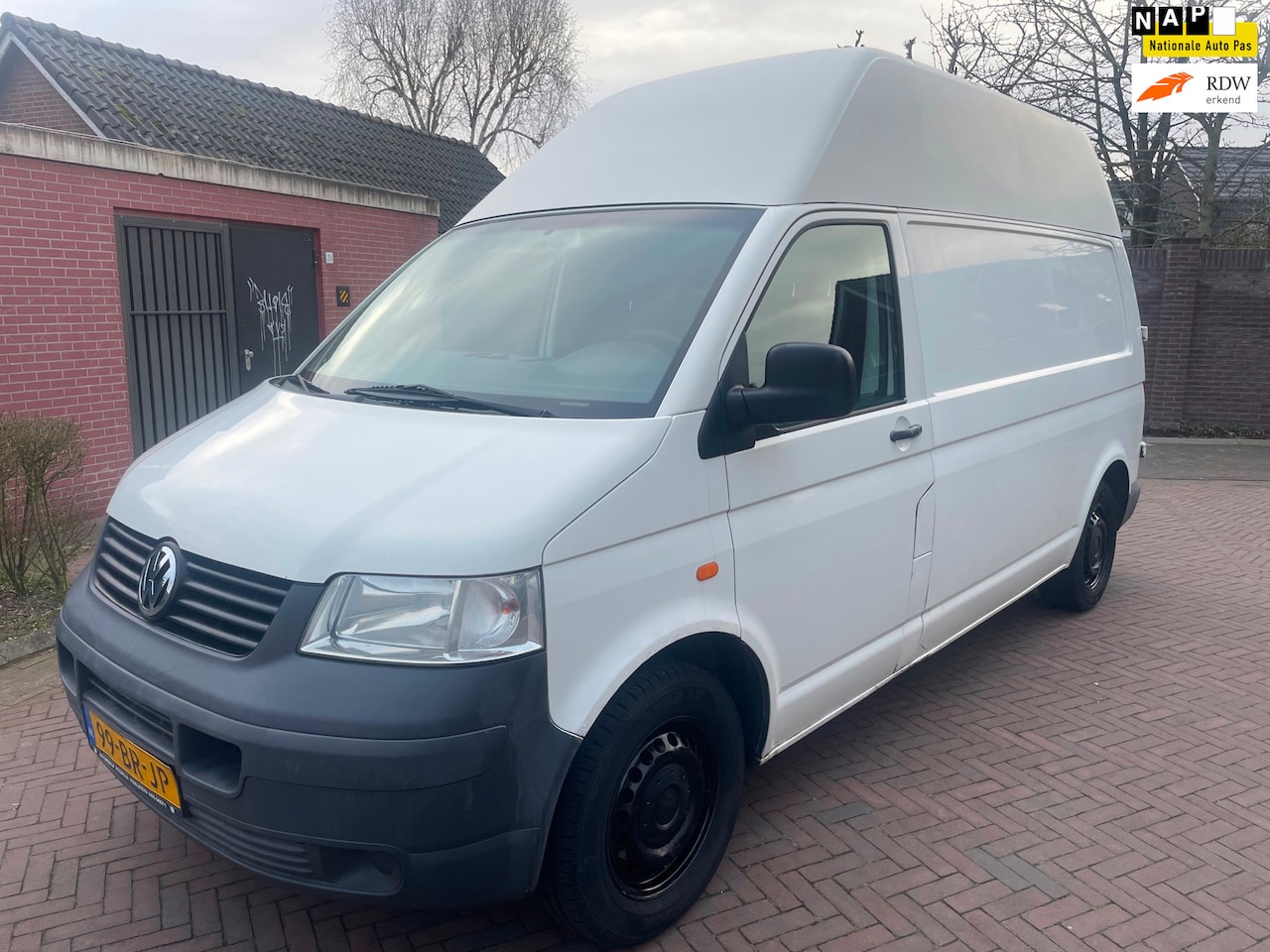 Volkswagen Transporter - 2.5 TDI 340|130pk|5 Cil|Verlengd en verhoogd|Ideaal ombouw camper!!! - AutoWereld.nl