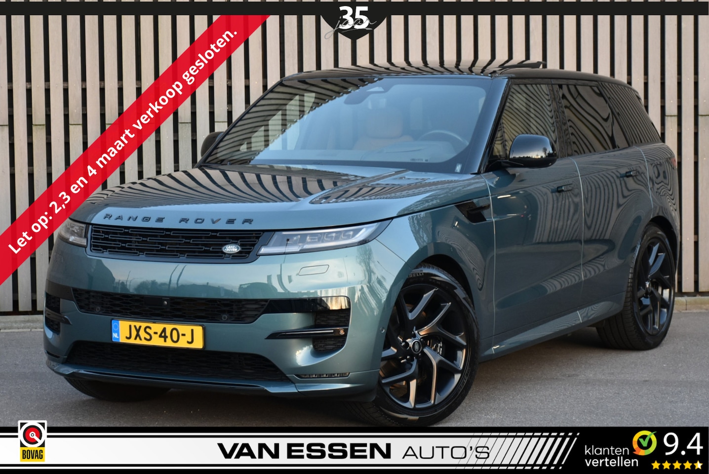 Land Rover Range Rover Sport - 3.0 P510e Autobiography 4-Wielsturing Luchtvering Head-Up Pano 360-Camera Meridian 3D! - AutoWereld.nl