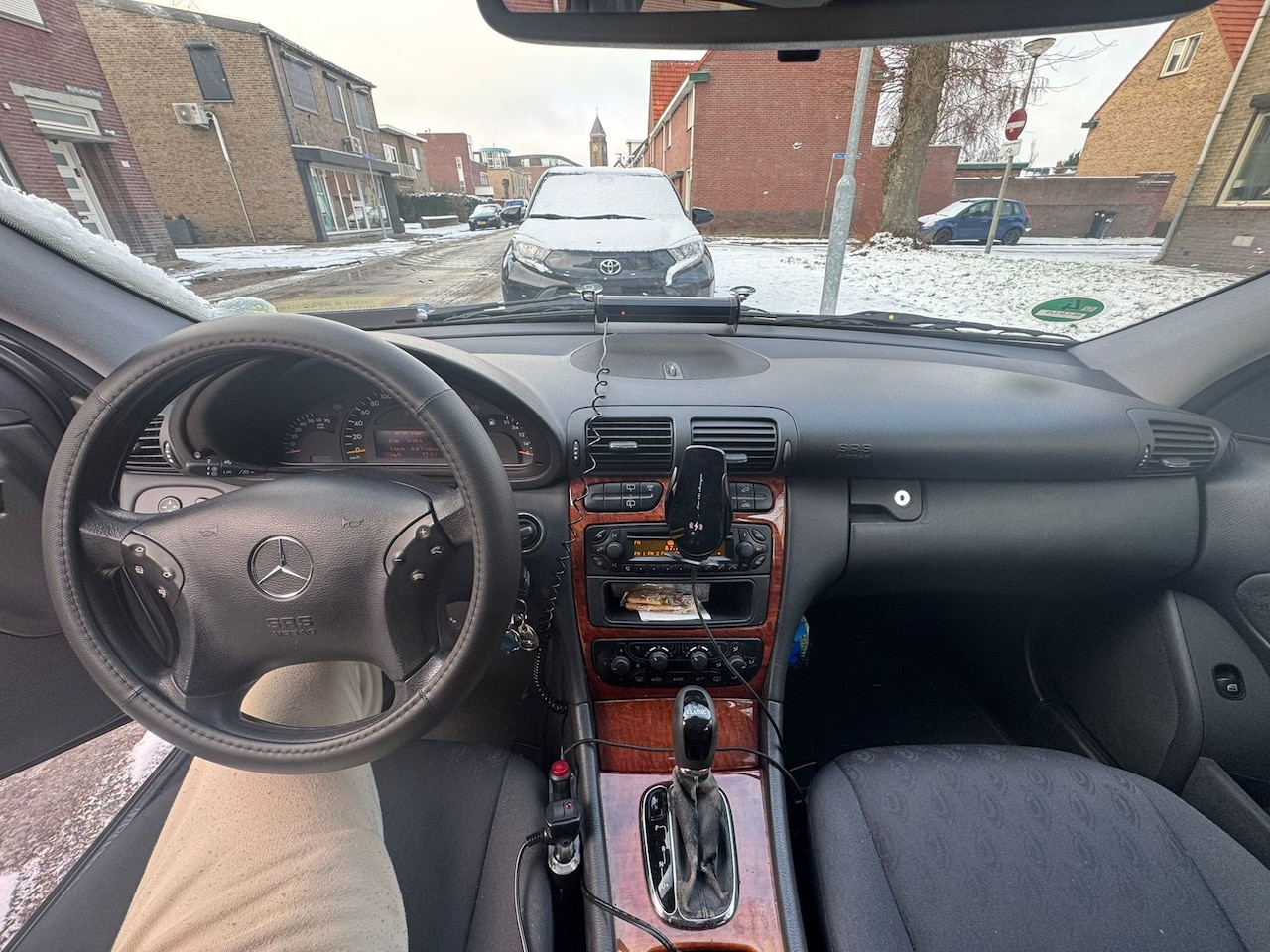 Mercedes-Benz C-klasse Combi - 180 K. Elegance|Station|Airco|Automaat|NAP!!! - AutoWereld.nl