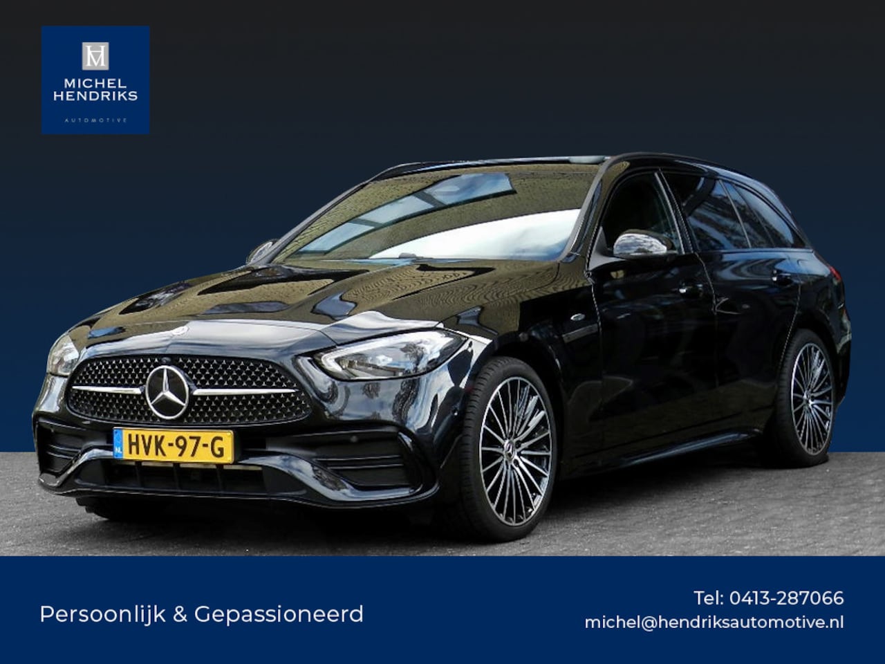 Mercedes-Benz C-klasse Estate - 300 e Night Edition AMG Facelift - AutoWereld.nl