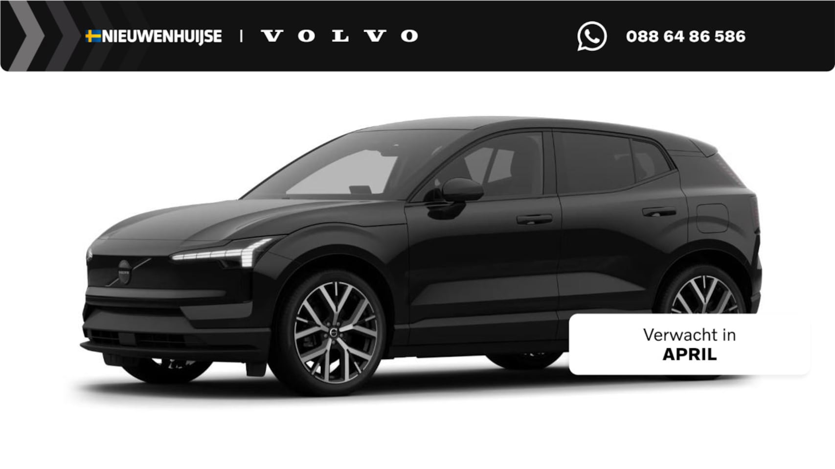 Volvo EX30 - Single Motor Ext Range Plus Black Ed Europa 69 kWh | Google | Long Range | Adaptieve Cruis - AutoWereld.nl