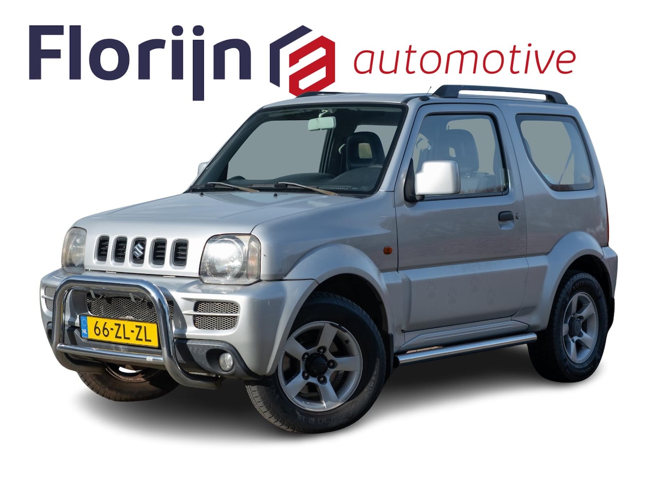 Suzuki Jimny - 1.3 Exclusive | 1 eig! | Airco | Afn Trekhaak | Org Stereo | Bull- Sidebars - AutoWereld.nl