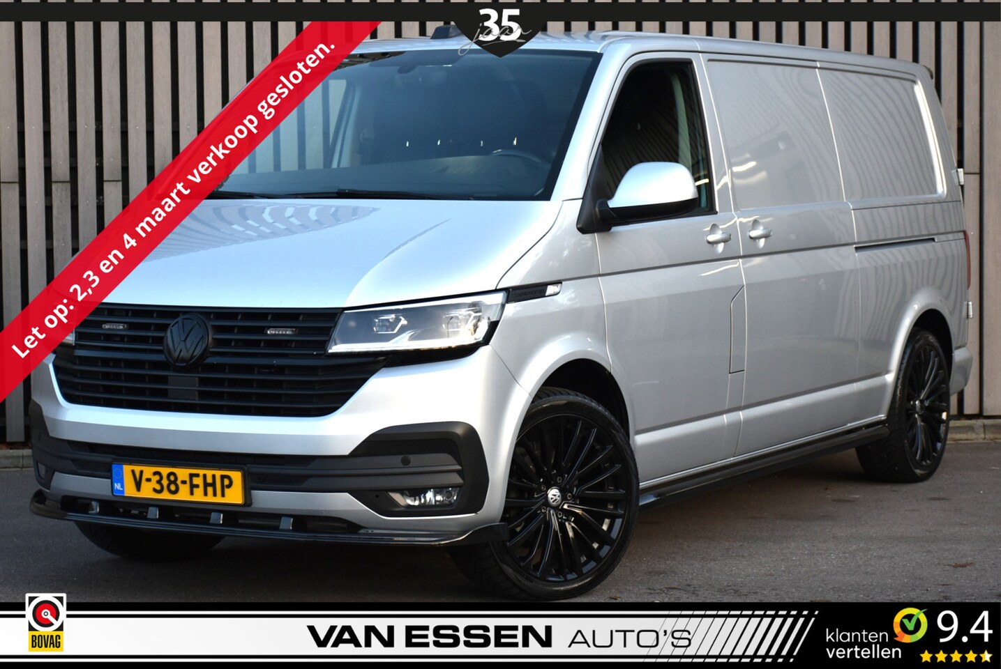 Volkswagen Transporter - 2.0 TDI L2H1 30 Bulli Dubbele-Schuifdeur A-Camera Trekhaak! - AutoWereld.nl