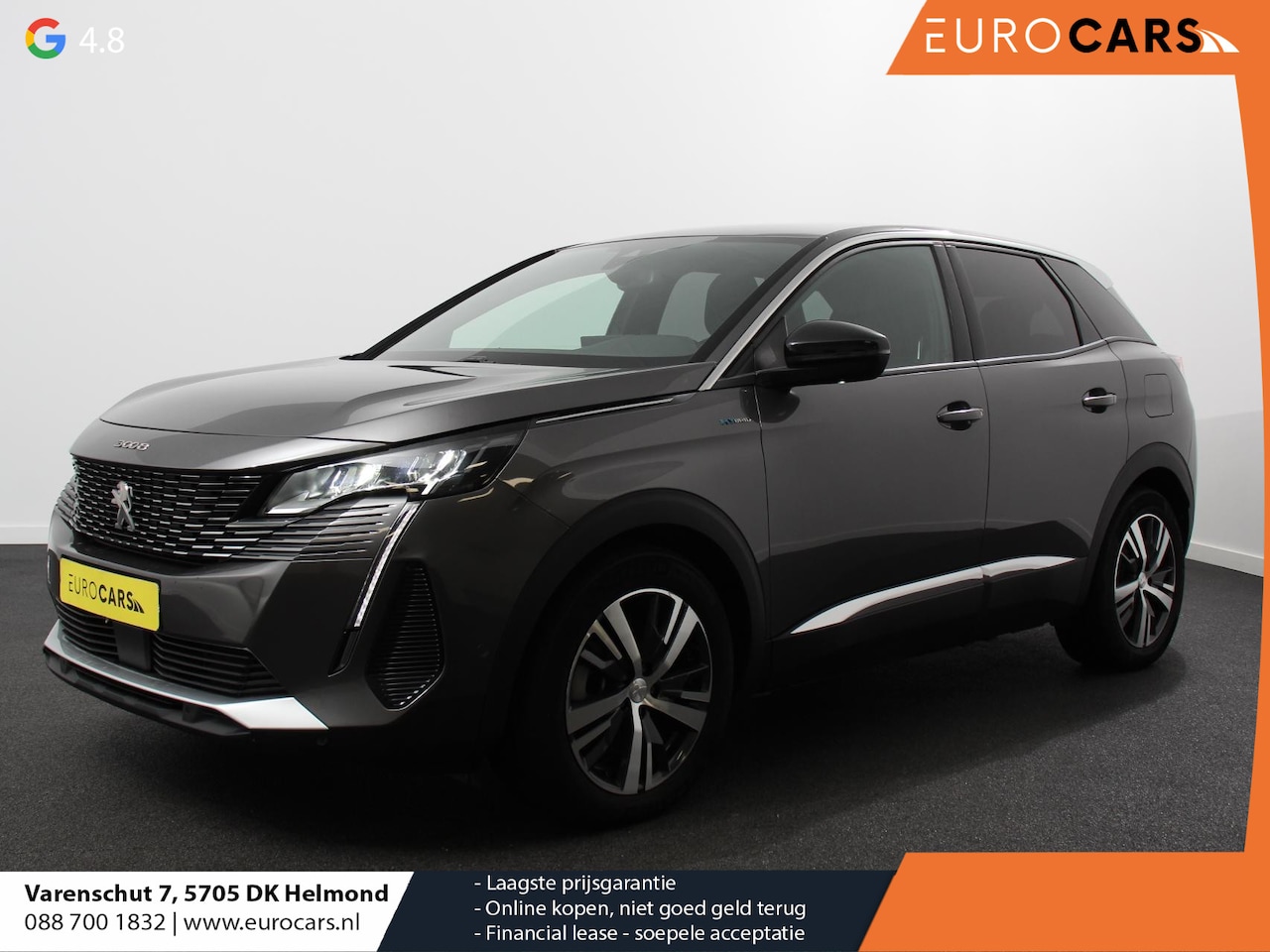 Peugeot 3008 - 1.6 HYbrid 225 Allure Pack Navigatie Apple Carplay/Android Auto Camera Parkeersensoren Ada - AutoWereld.nl